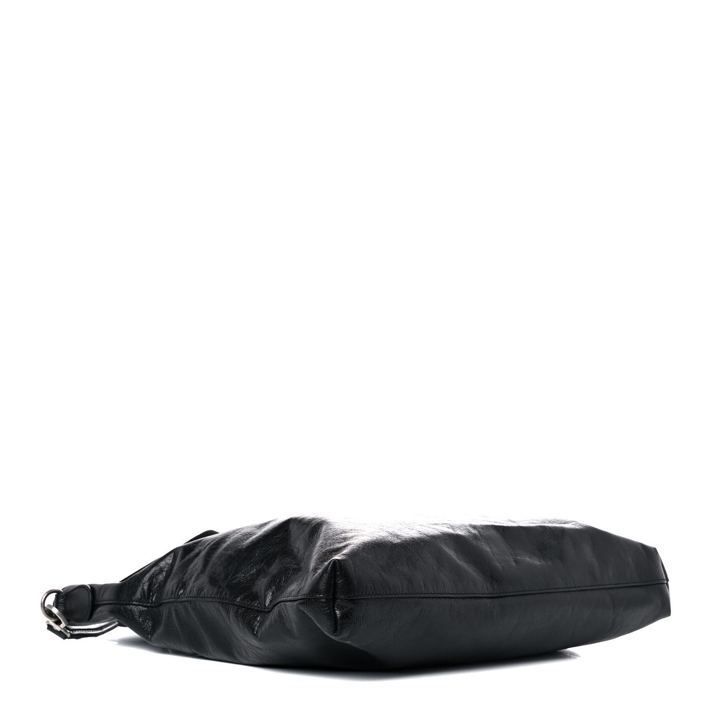 Fluffy Calfskin Morpheus Tote Bag Black