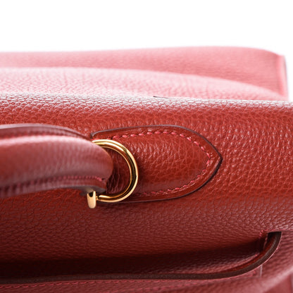 Hermes Togo Kelly Sellier 35 Rouge Garance 34 of 35