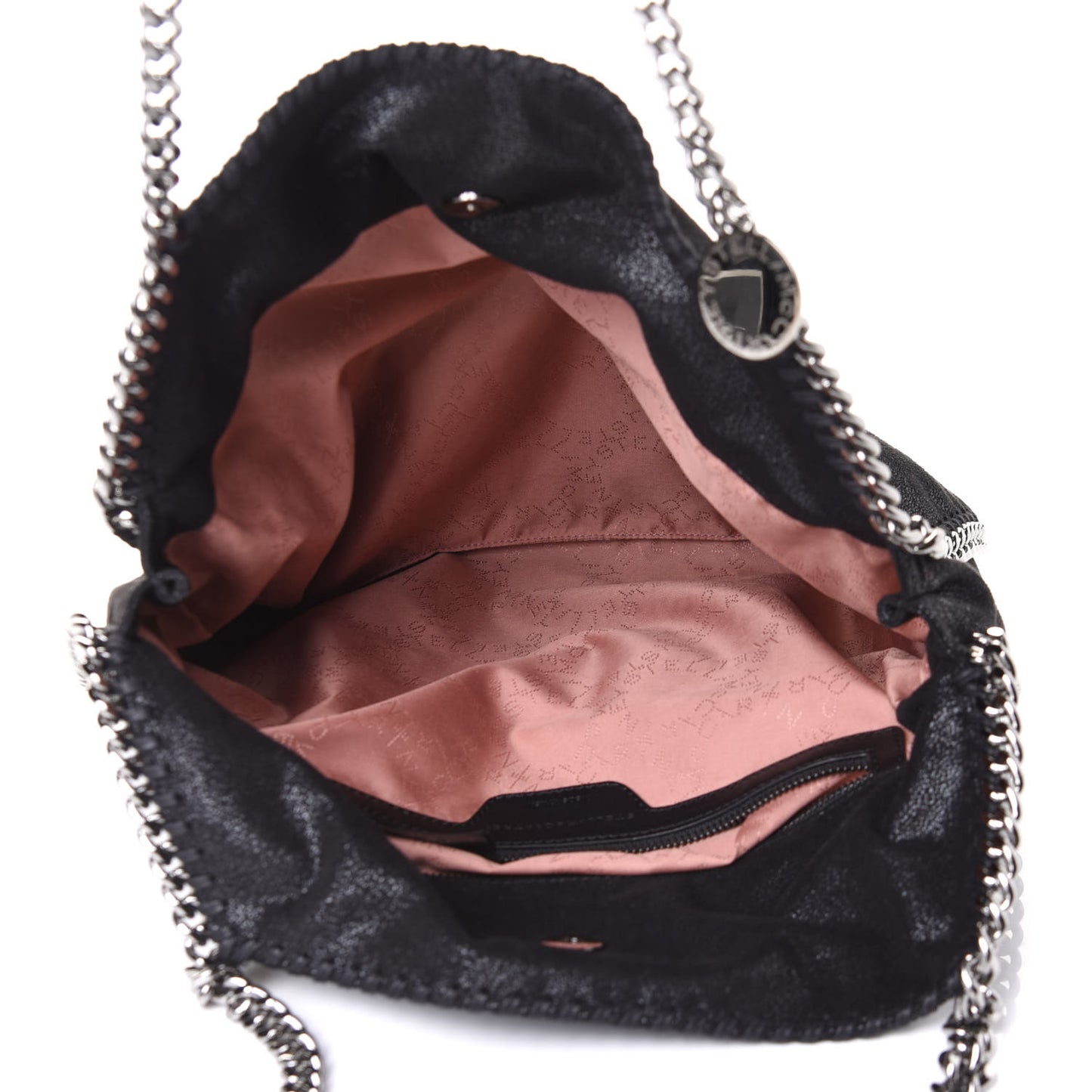 Shaggy Deer Small Falabella Tote Black