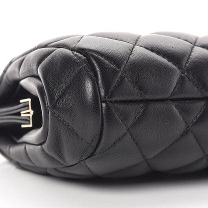 Chanel Lambskin Quilted Clutch Black 9 of 11