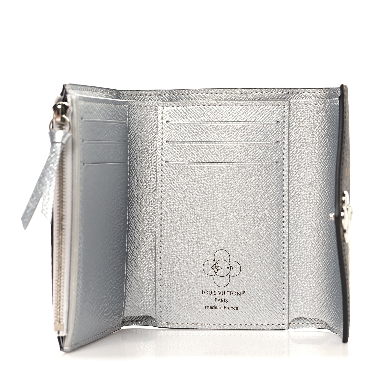 Monogram 57th Street NYC Victorine Wallet Silver