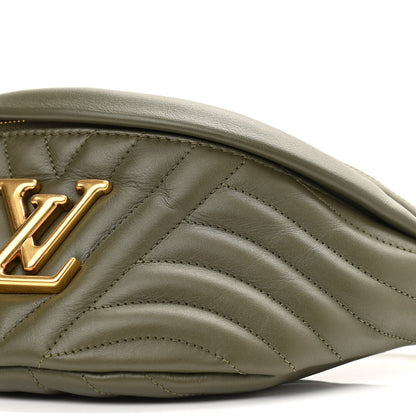 Louis Vuitton Calfskin New Wave Bumbag Kaki 9 of 10