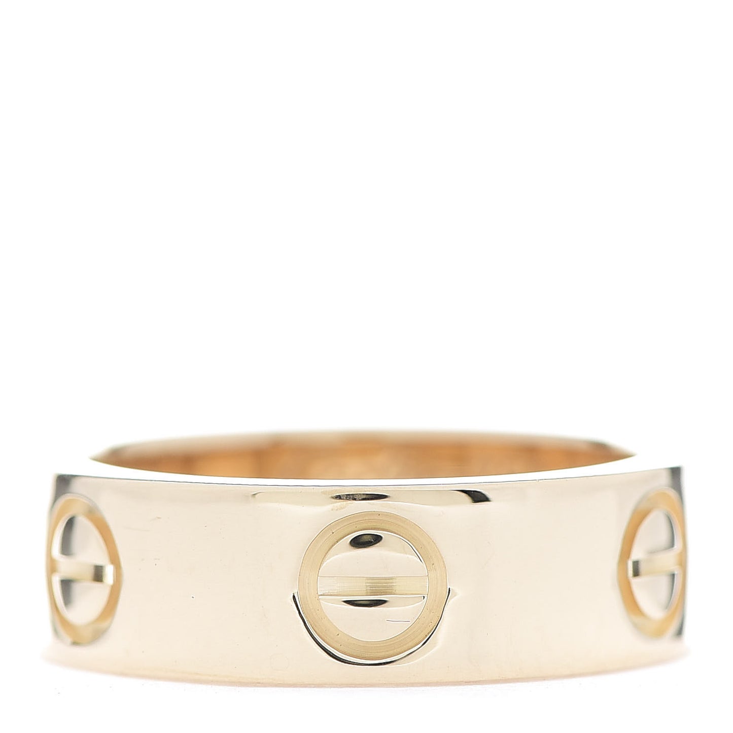 18K Yellow Gold 5.5mm LOVE Ring 48 4.5