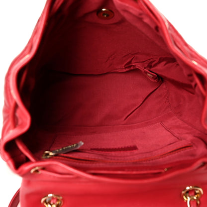 Chanel Lambskin Quilted Small Urban Spirit Backpack Dark Pink 5 of 11