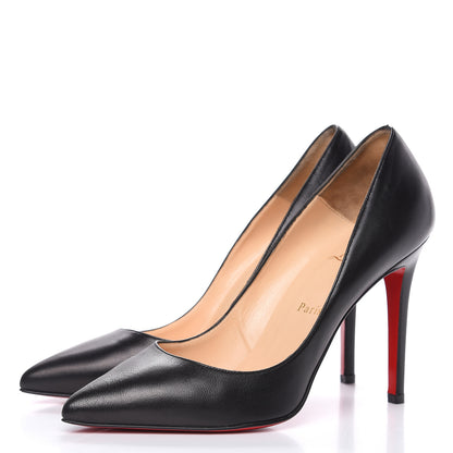 Christian Louboutin Kid Pigalle 100 Pumps 39 Black 3 of 11