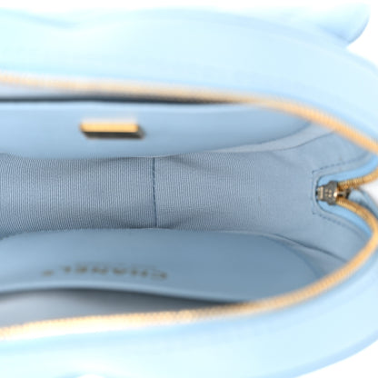 Chanel Lambskin Quilted CC In Love Heart Bag Light Blue 5 of 10
