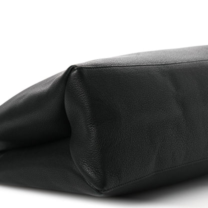 Louis Vuitton Grained Calfskin Lockme Shopper Black 8 of 11