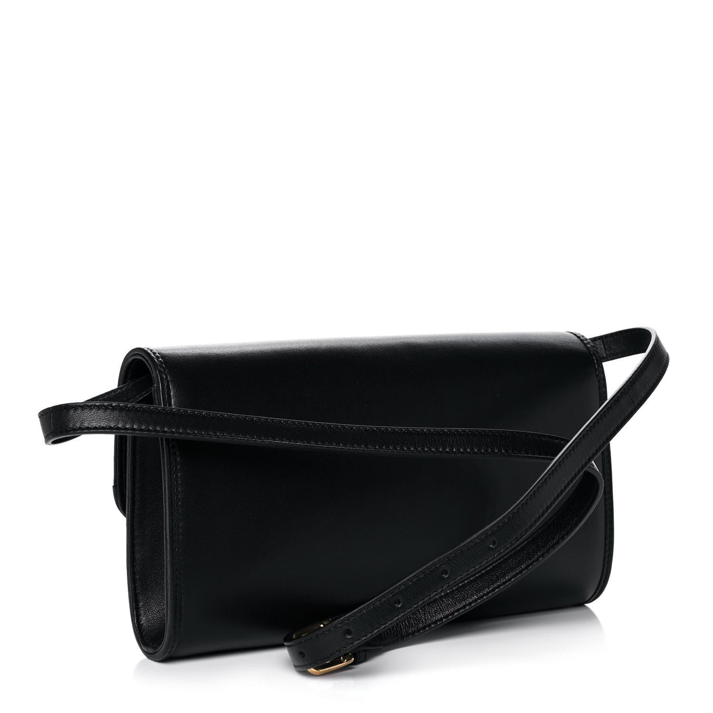 Lambskin Linea Matisse Shoulder Bag Black