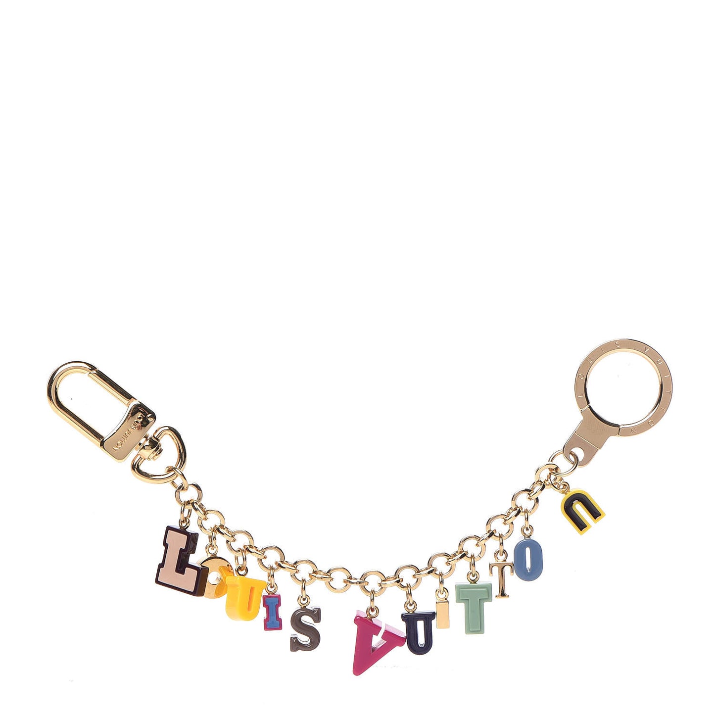 Resin Playtime Bag Charm Multicolor