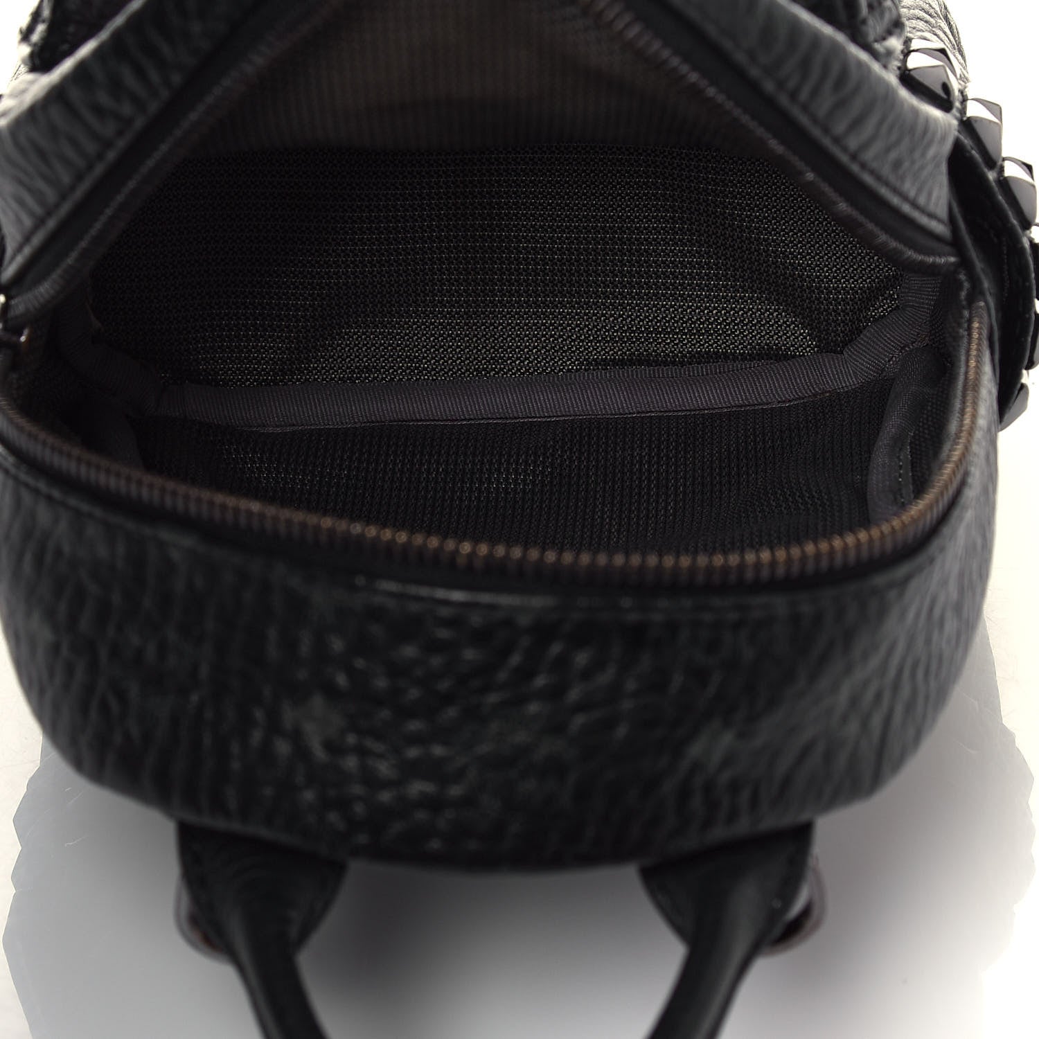 MCM Visetos Side Stud X-Mini Stark Bebe Boo Backpack Black 5 of 12