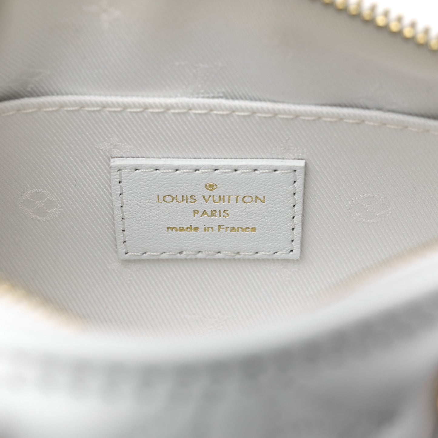 Calfskin Bubblegram Papillon BB Snow White