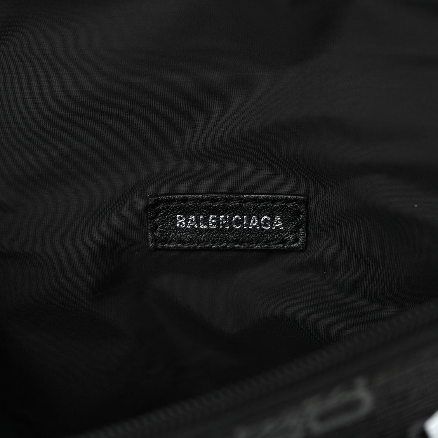Balenciaga Coated Canvas BB Monogram Allover Logo Medium Signature Beltpack Black Grey White 6 of 10