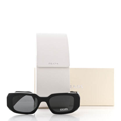 Prada Acetate Symbole Sunglasses SPR 17W Black 8 of 8
