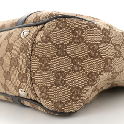 Gucci Monogram Medium Twins Tote Dark Brown 10 of 11