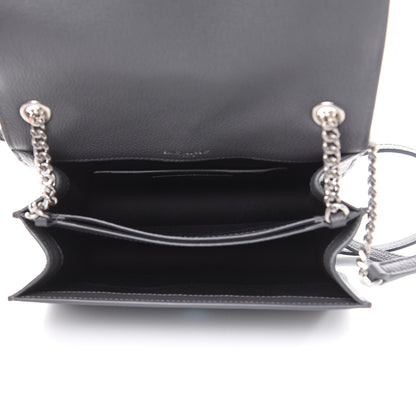Saint Laurent Grained Calfskin Embossed Monogram Small Sunset Storm 5 of 9