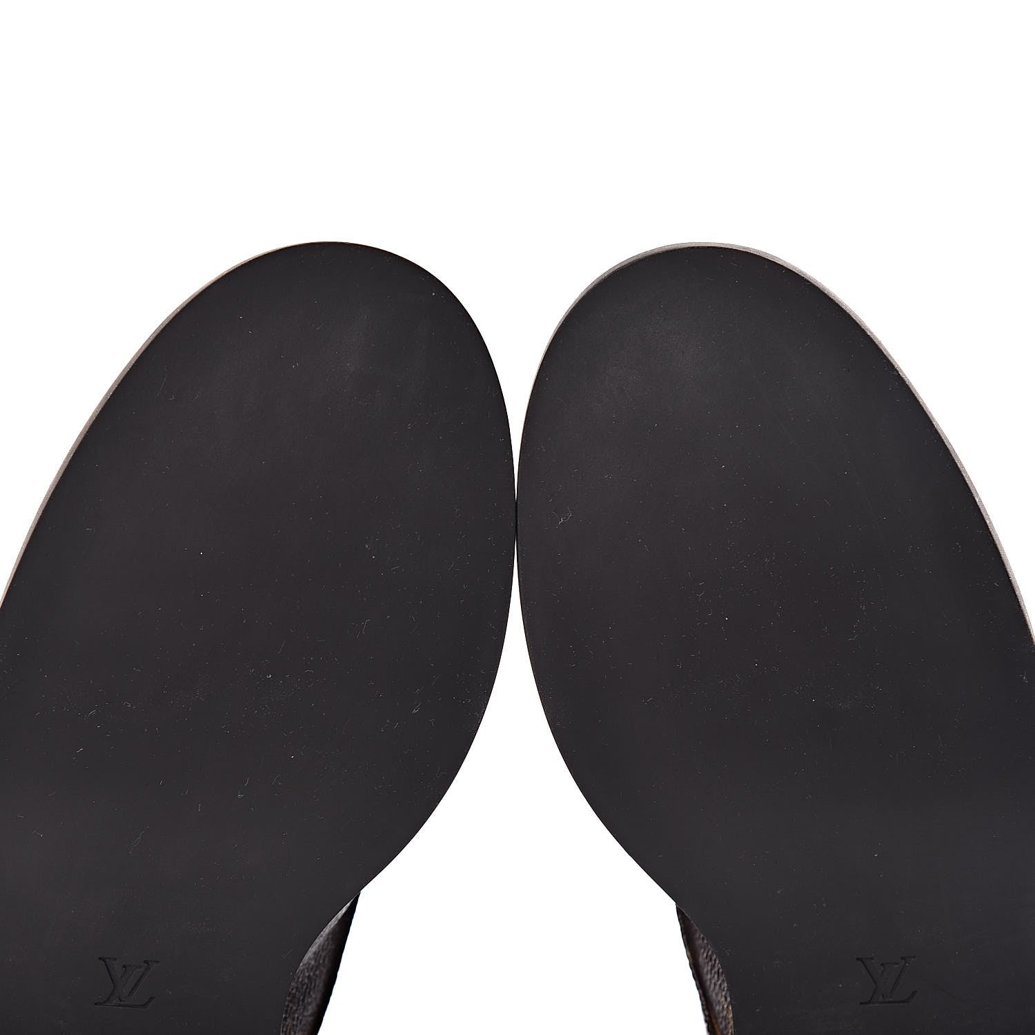 Louis Vuitton Calfskin Monogram Wonderland Flat Ranger Boots 38.5 Black 7 of 8