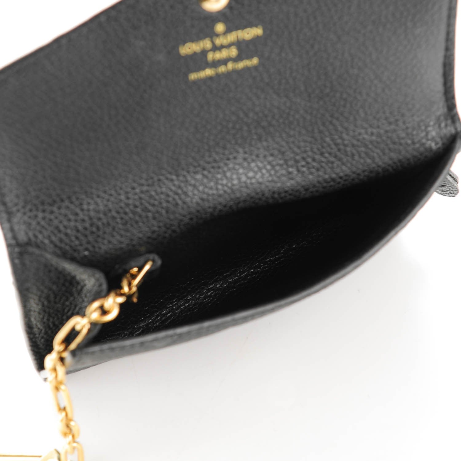 Louis Vuitton Empreinte Key Pouch Black 5 of 7