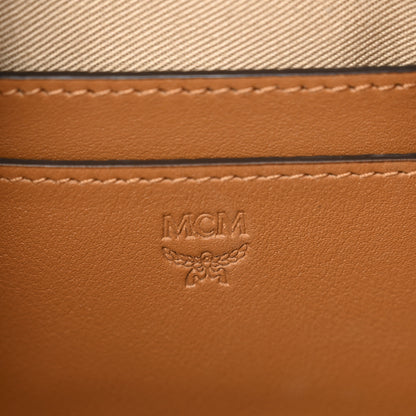 MCM Visetos X-Mini Stark Berlin Backpack Cognac 6 of 10