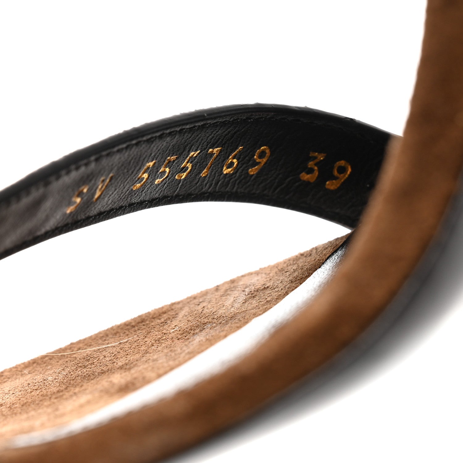 Saint Laurent Suede Mica Stud Mule Sandals 39 Brown 6 of 8