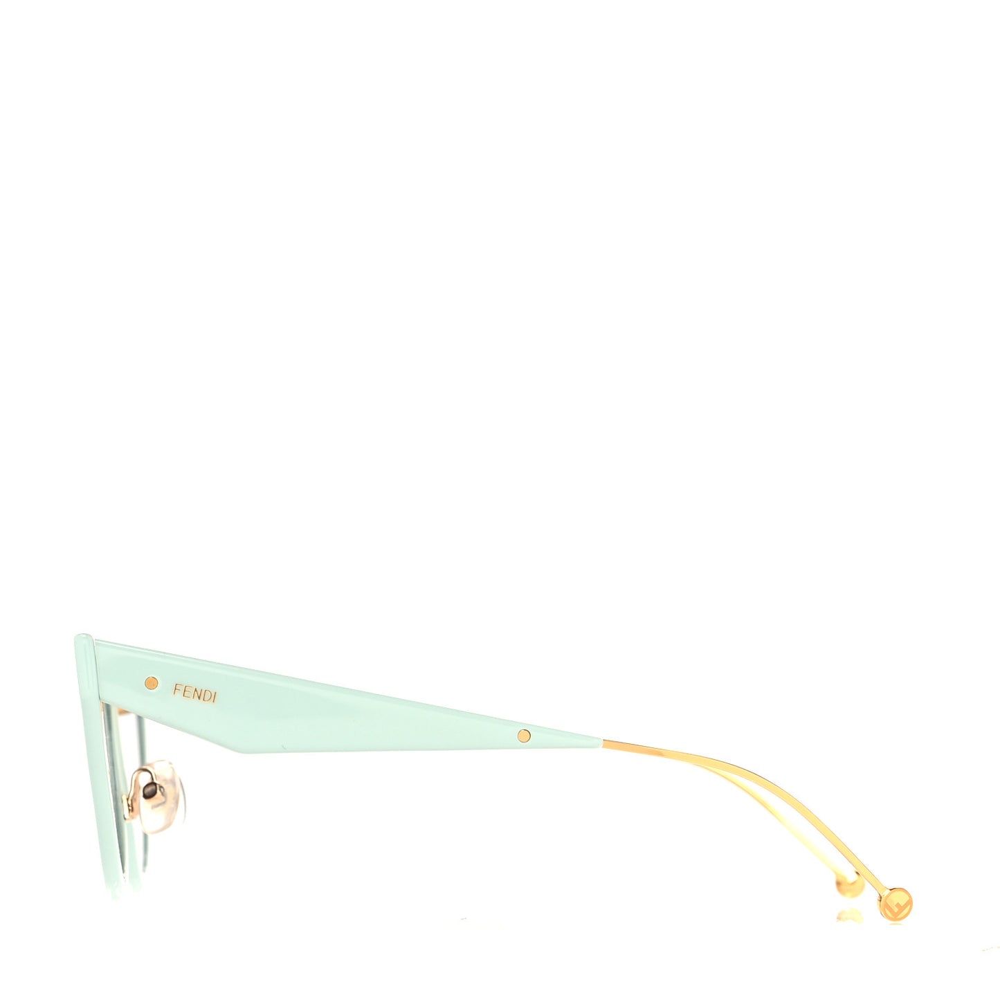 Acetate Metal Defender Sunglasses FF 0371/S Light Green