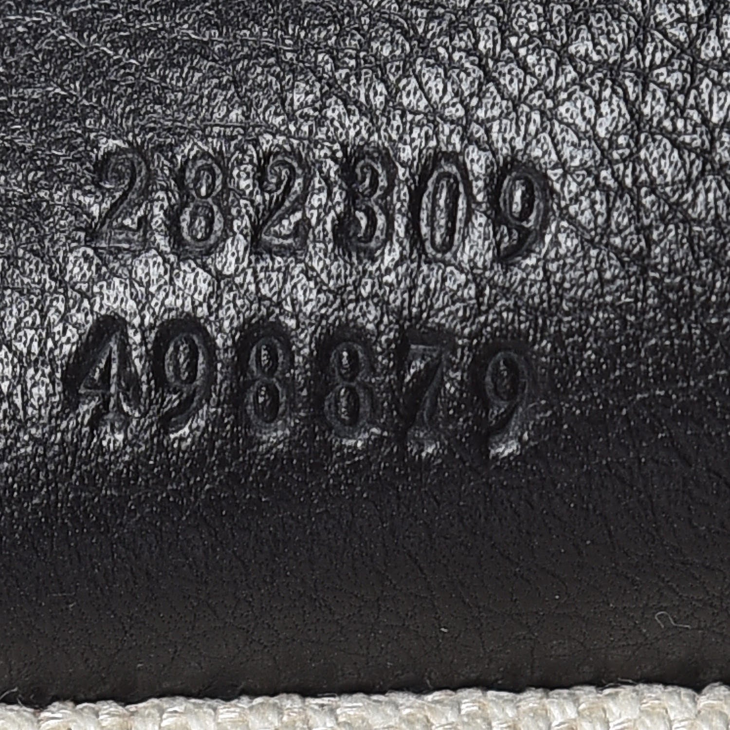 Gucci Pebbled Calfskin Medium Soho Shoulder Bag Black 9 of 9