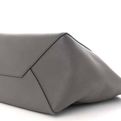 Celine Soft Grained Calfskin Small Belt Cabas Phantom Medium Grey 11 of 11