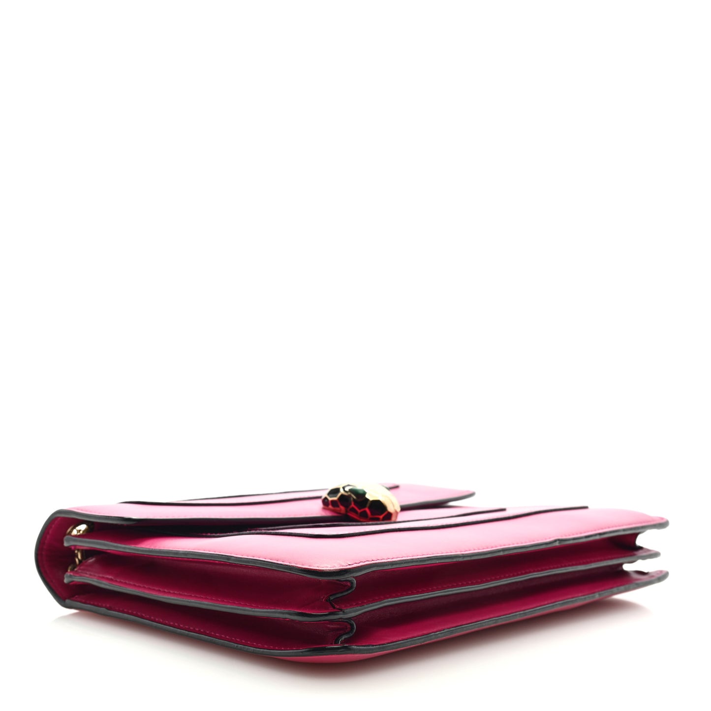Calfskin Serpenti Forever Shoulder Bag Pink