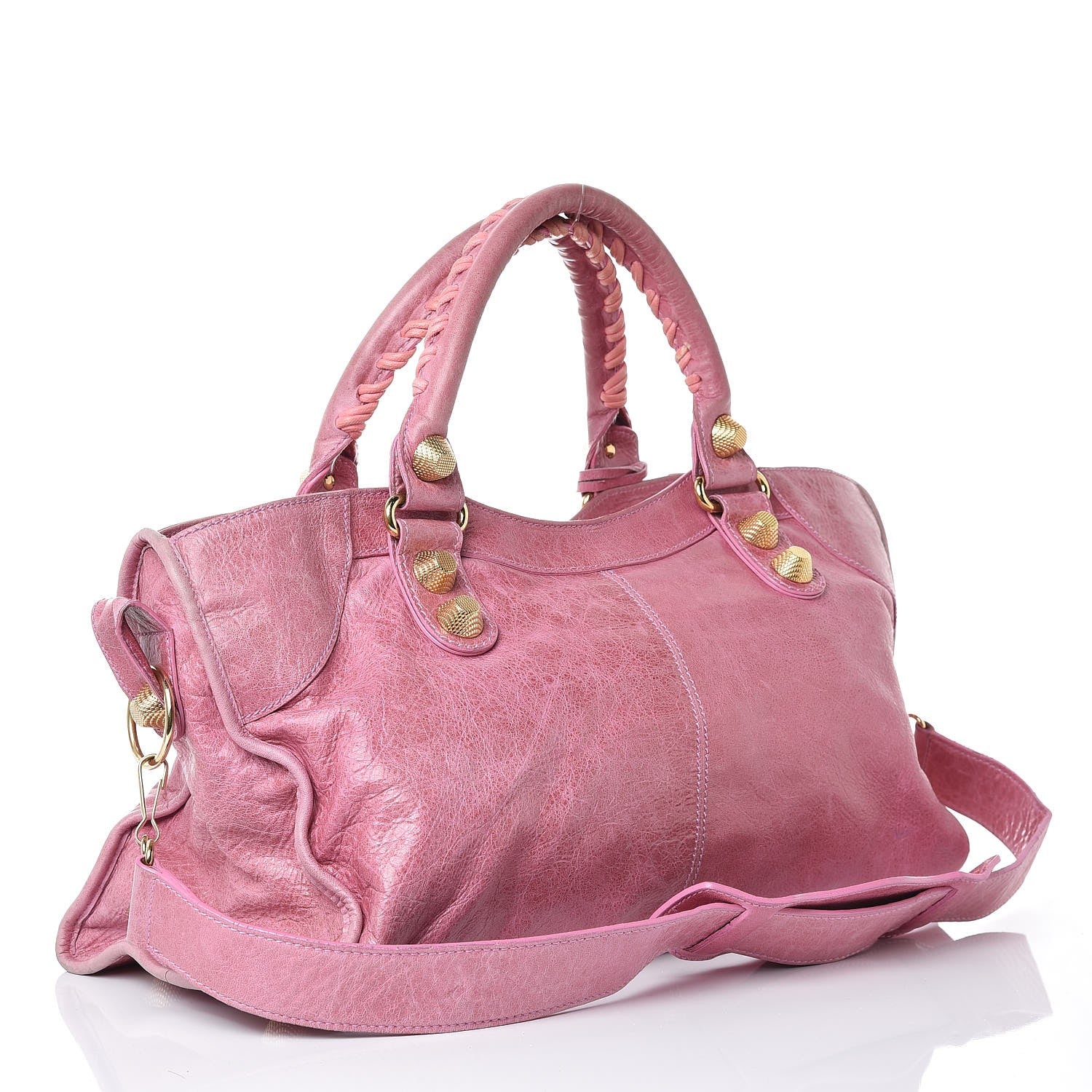 Balenciaga Agneau Giant 21 Gold Hardware Part Time Bubblegum 4 of 8