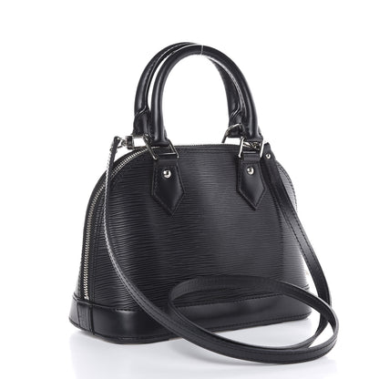 Louis Vuitton Epi Alma BB Black 3 of 12