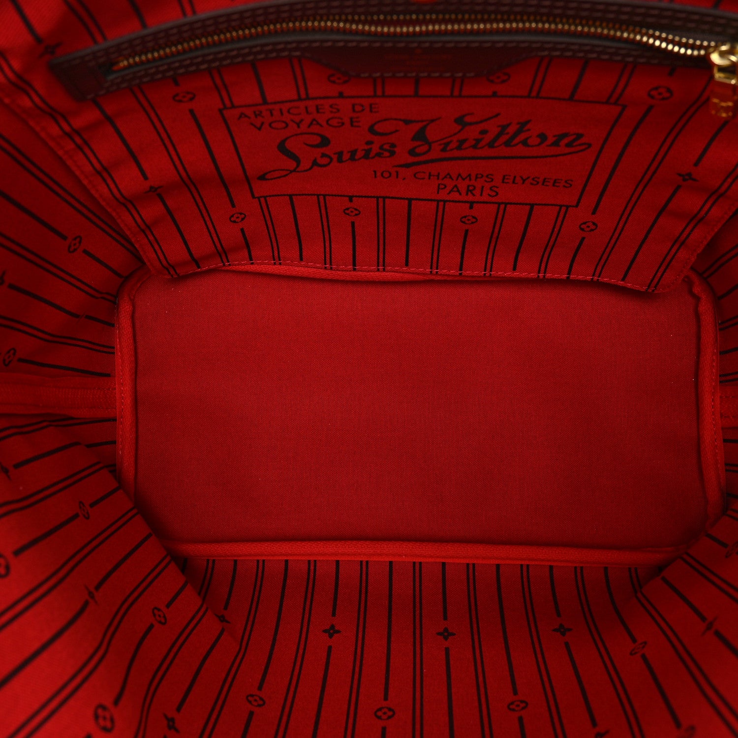 Louis Vuitton Damier Ebene Neverfull MM 5 of 10