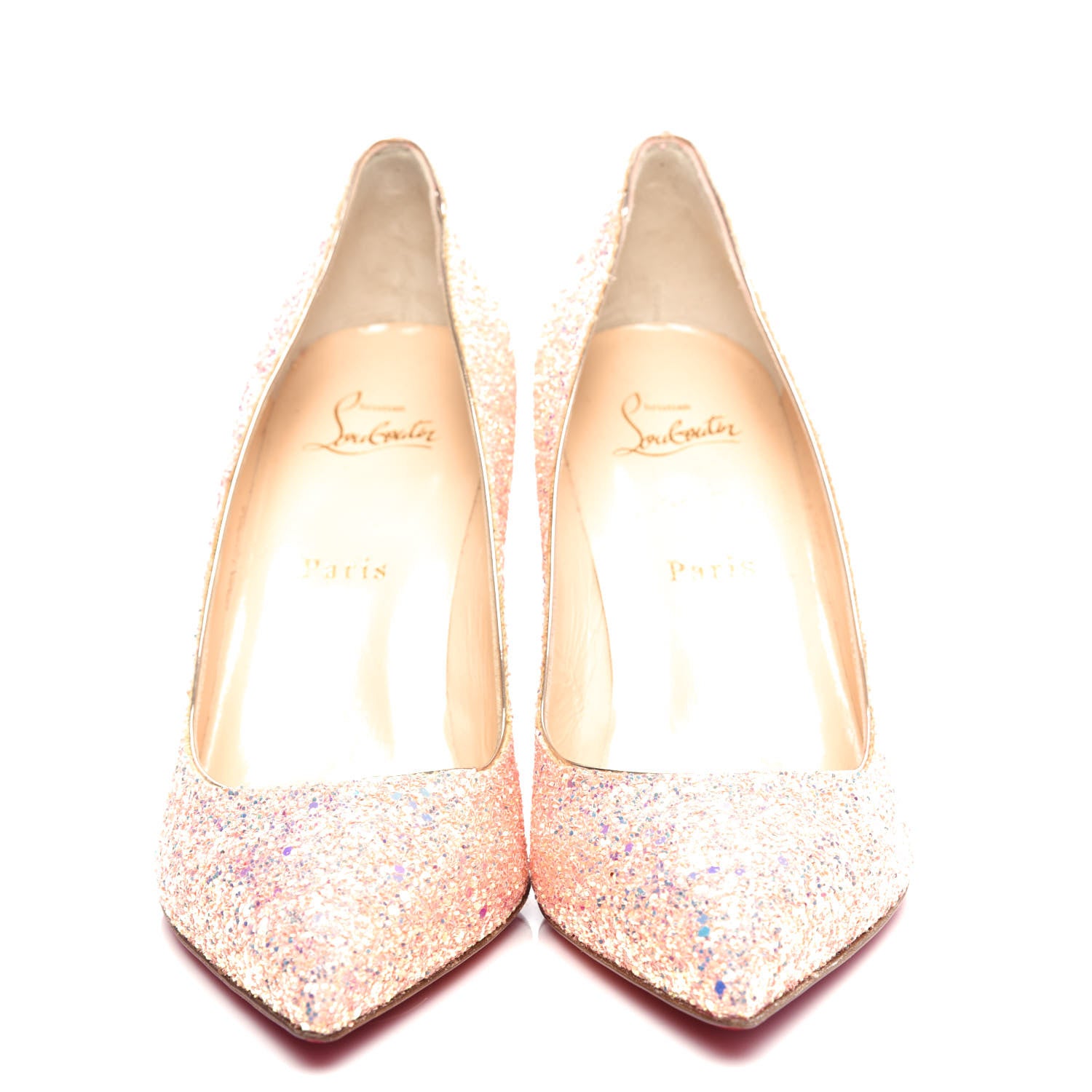 Christian Louboutin Glitter Pigalle Follies Dragonfly 85 Pumps 39 Pompadour 5 of 12