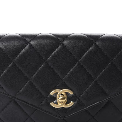 Chanel Calfskin Quilted Flap Waist Bag Black 11 of 11