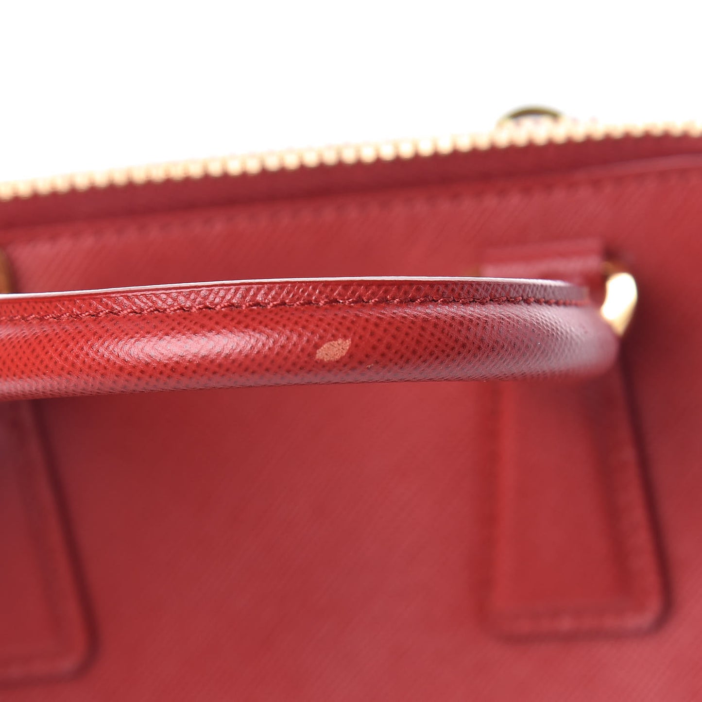 Saffiano Lux Mini Promenade Tote Fuoco
