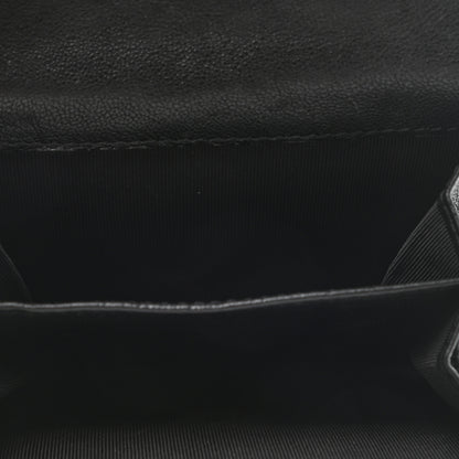 Chanel Aged Calfskin Chevron Quilted Reissue Flap Card Holder So Black 5 of 9