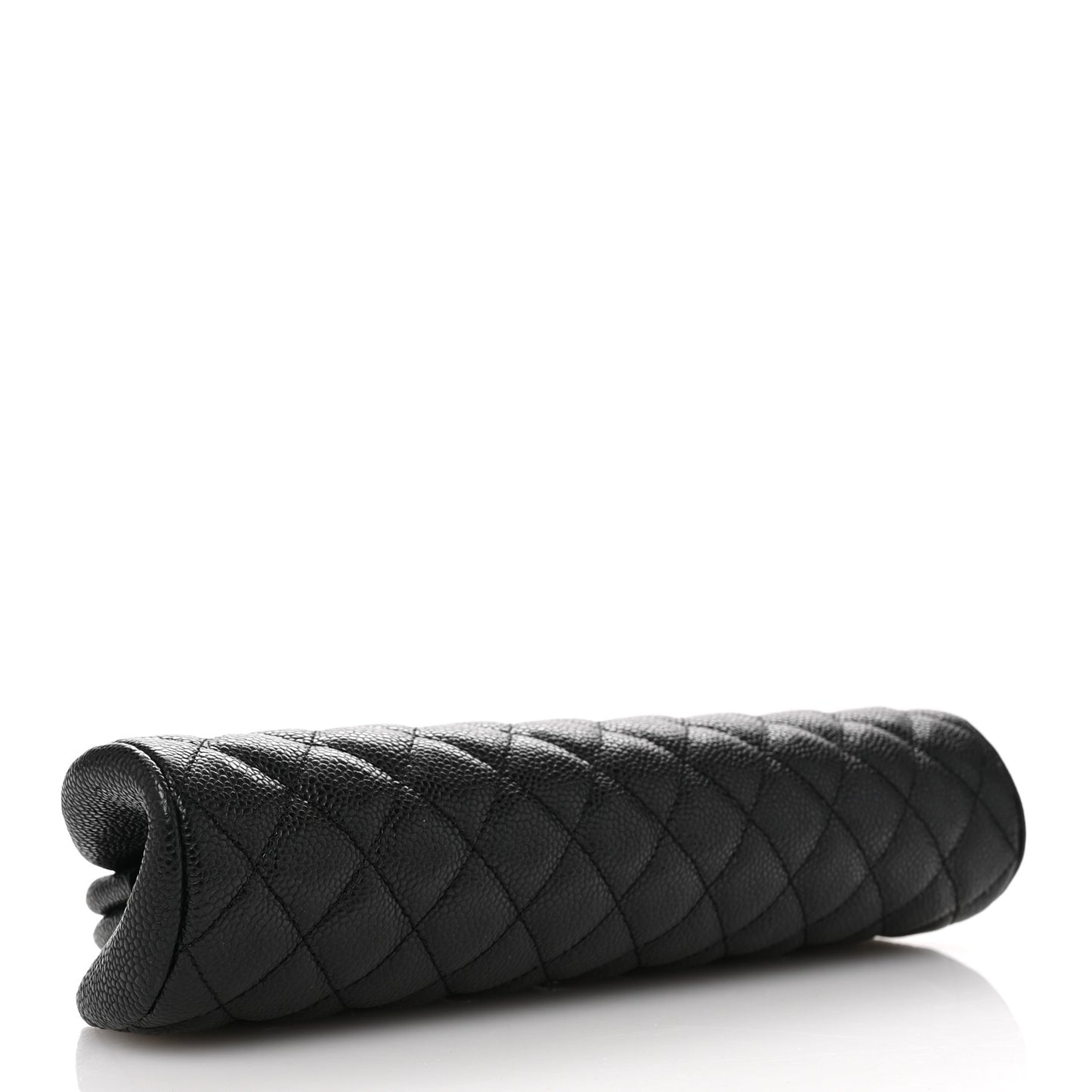 Caviar Quilted Timeless Clutch Black