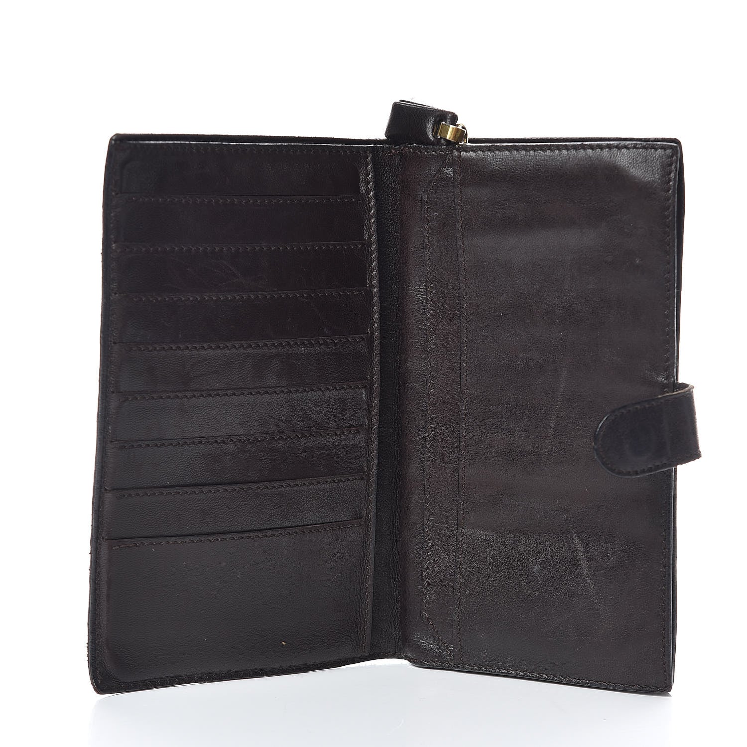 Bottega Veneta Nappa Intrecciato Continental Wallet Ebano 5 of 13