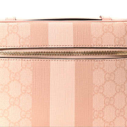 Gucci GG Supreme Monogram Textured Savoy Medium Beauty Case Pink 8 of 10