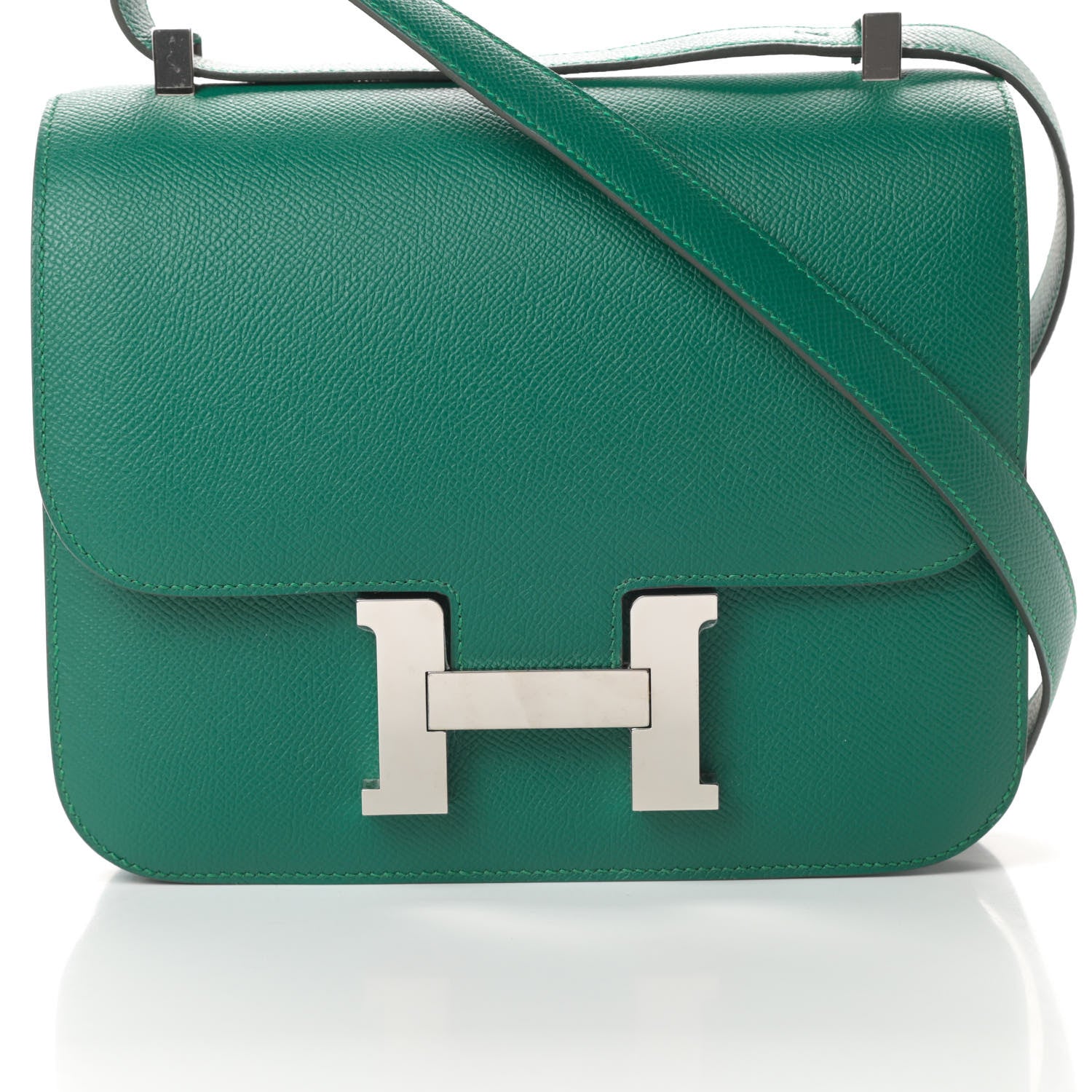 Hermes Epsom Constance 24 Malachite 8 of 12