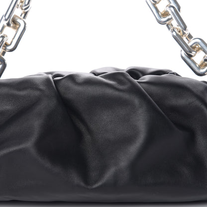 Bottega Veneta Calfskin The Pouch Chain Black 10 of 10
