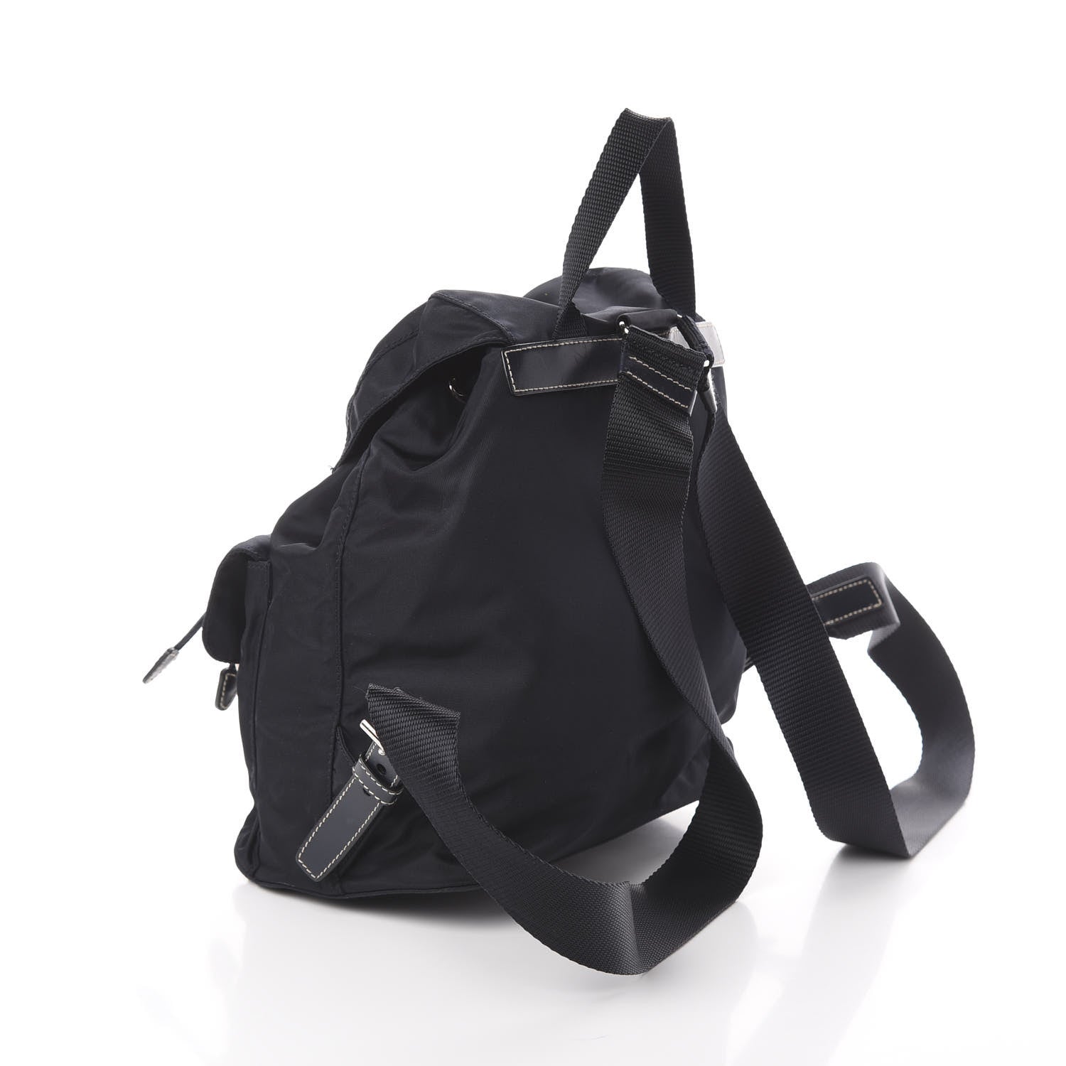 Prada Tessuto Nylon Vela Small Backpack Blue 2 of 8