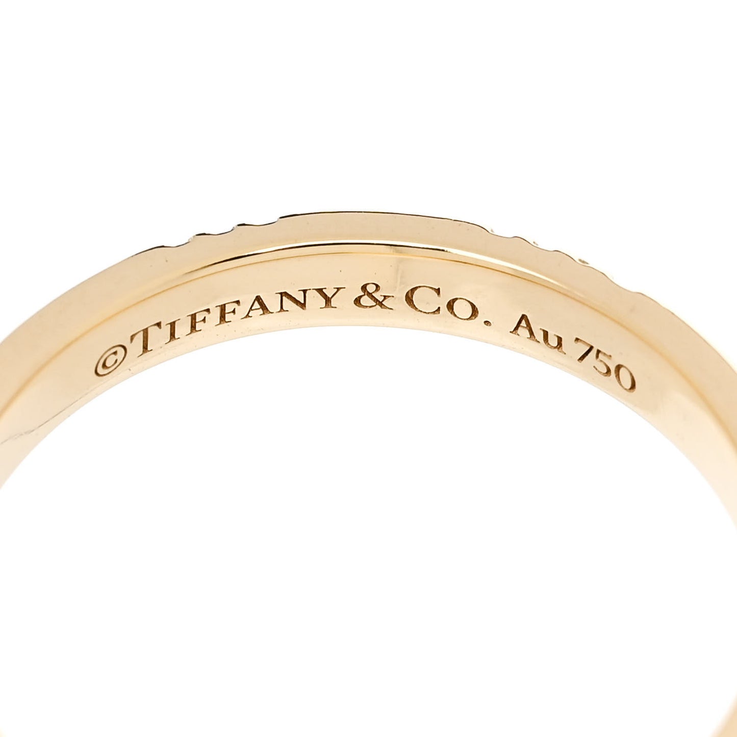 18K Yellow Gold Atlas X Closed Narrow Ring 57 8