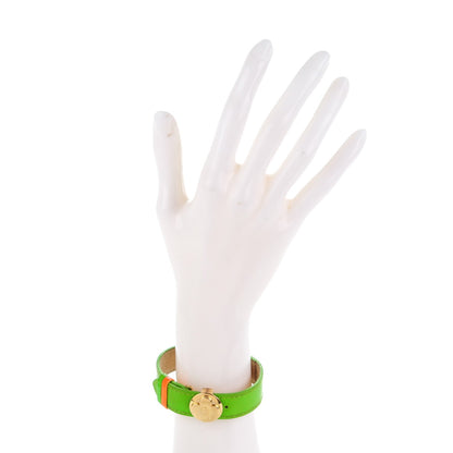 Louis Vuitton Vernis Fluo Wish Bracelet Green 2 of 6