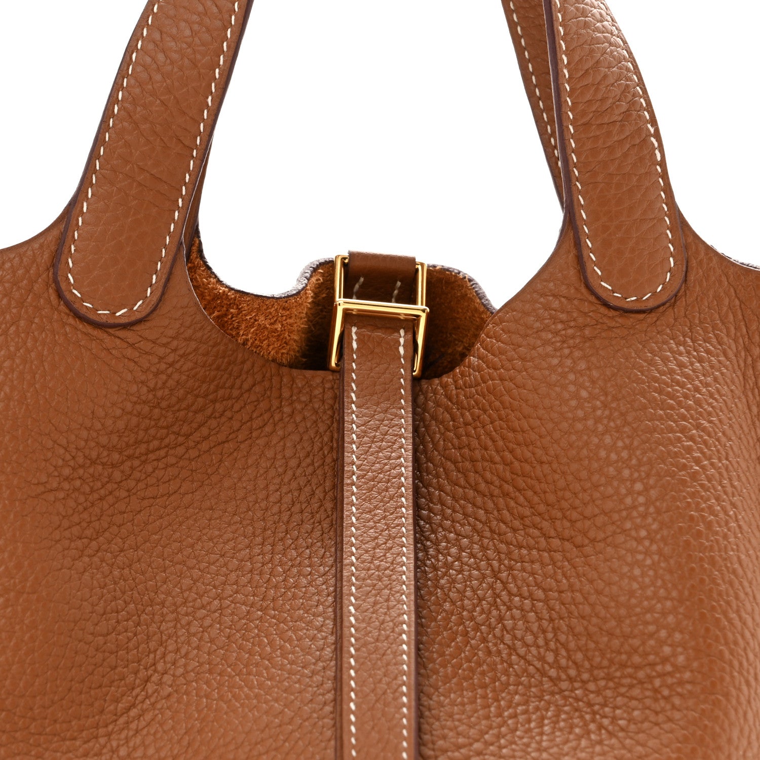 Hermes Taurillon Clemence Picotin Lock 18 PM Gold 8 of 11