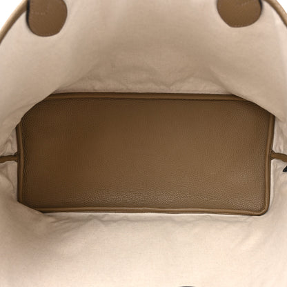 Gucci Monogram Jumbo GG Calfskin Web Large Shopping Tote Taupe 6 of 15