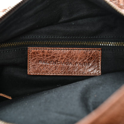 Balenciaga Agneau Classic Hardware Brief Charbon Sienna 6 of 8