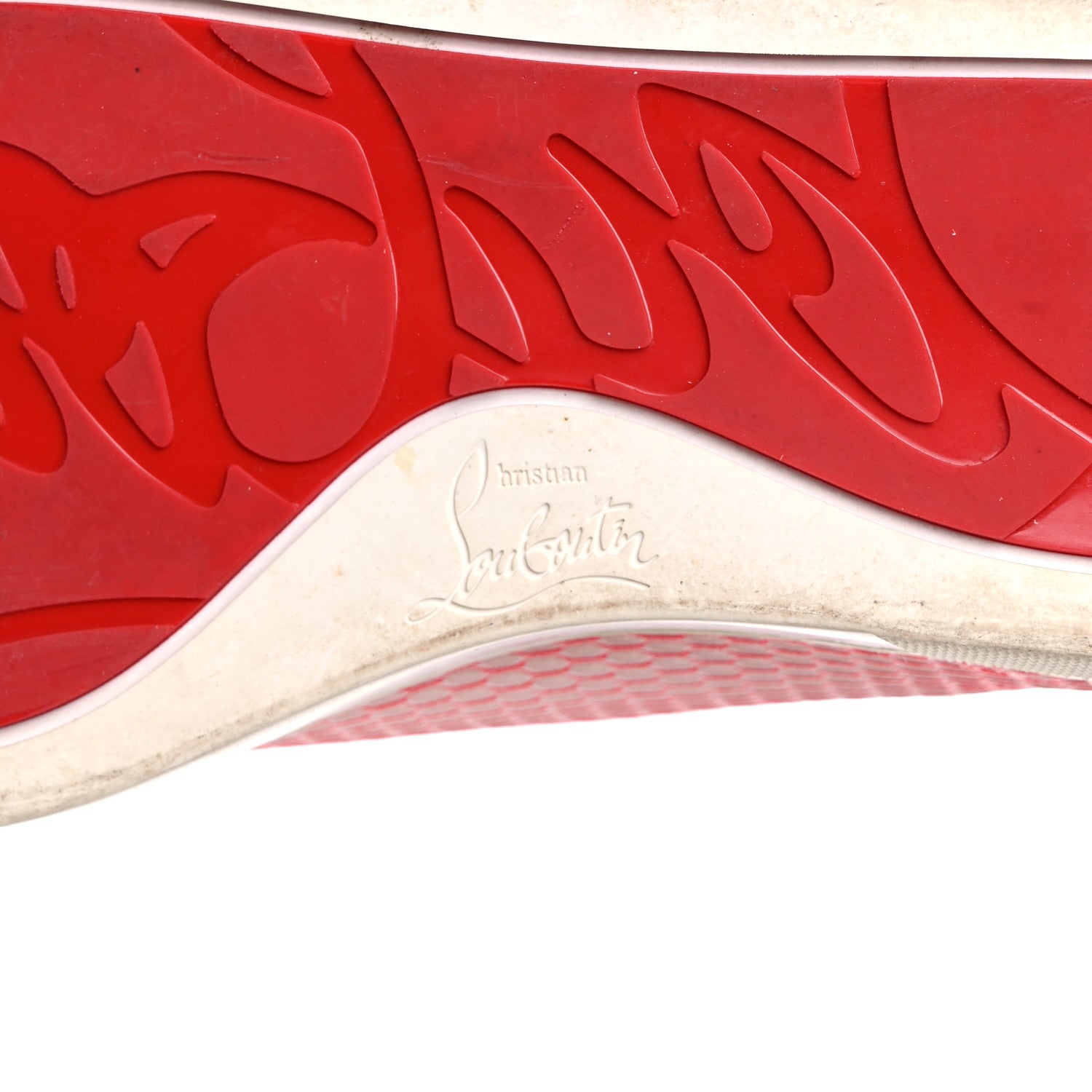 Christian Louboutin Alveole Calfskin Spiked Gondolita Flat Sneakers 36 Dolly 6 of 15