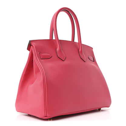 Hermes Epsom Birkin 30 Rose Extreme 3 of 10