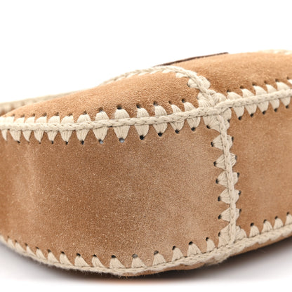 Miu Miu Camoscio Crochet  Wander Hobo Cannella 8 of 9
