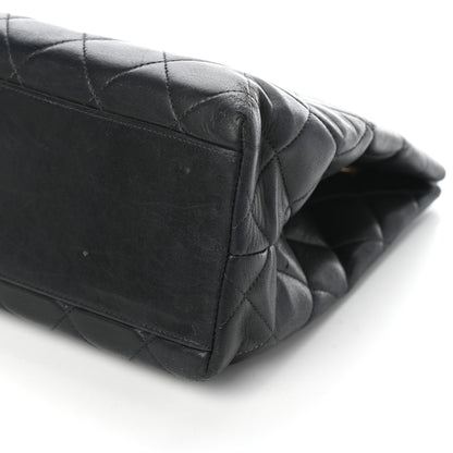 Chanel Lambskin Quilted Tote Black 10 of 10