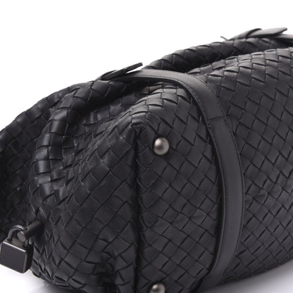 Bottega Veneta Nappa Intrecciato Montaigne Rings Satchel Black 9 of 12